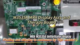 Hiển thị bộ phận máy khử rung tim MRX M3535A với bảng điều khiển