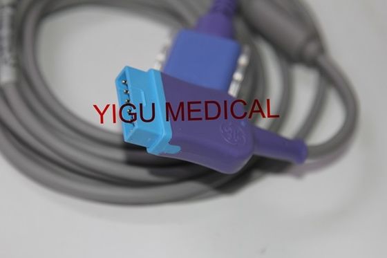 GE  Blood Oxygen Extension Cable PN  LOT100817H ECG SPO2 Cable