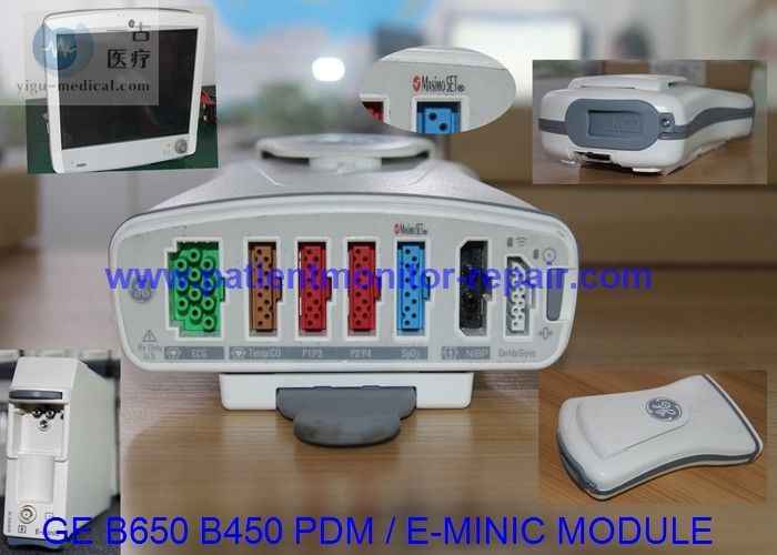 GE B450 B650 Patient Monitor Module with PDM / E-MINIC Gas Module and 90 Days Warranty